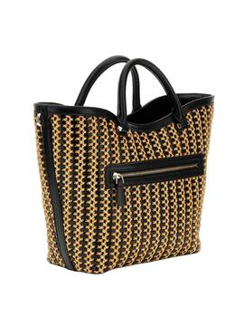 Guess Bolso Atalia Tote Natural/Black