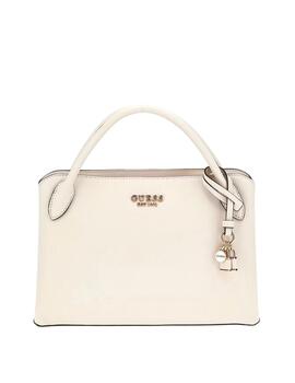 Guess Bolso Fedana Elite Satchel Off White