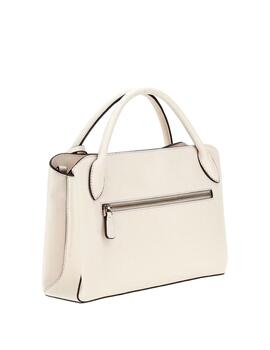 Guess Bolso Fedana Elite Satchel Off White