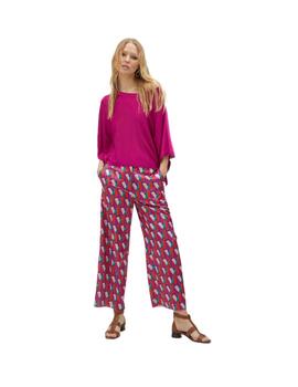 Lola Casademunt Jersey Tapabrazos Punto Fucsia