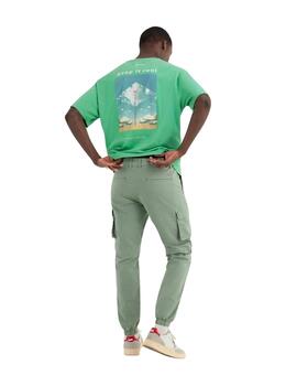 Gas Pantalones Trousers Bob Gym Pks W Iceberg Gre