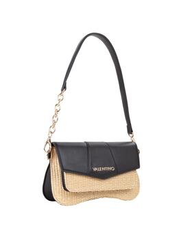 Valentino Bolso Sottospalla Unika Nero/Natur