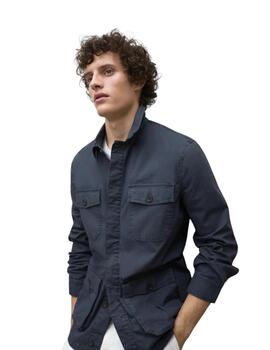 Ecoalf Saharaalf Jacket Man Deep Navy