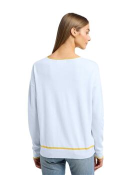 Frieda Pullover Bay Blue