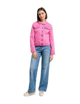 Frieda Denim Jacket Crazy Pink