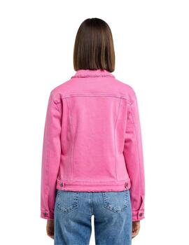 Frieda Denim Jacket Crazy Pink