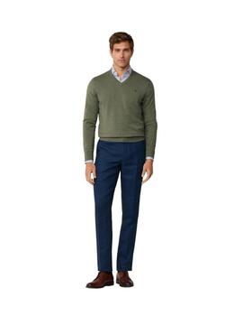 Hackett Knitwear Thyme Green