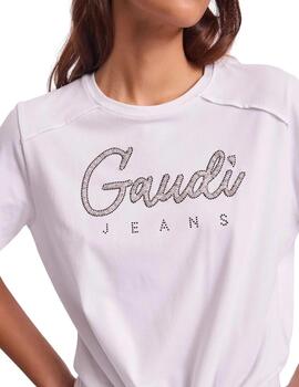 Gaudi Camiseta manga corta blanca