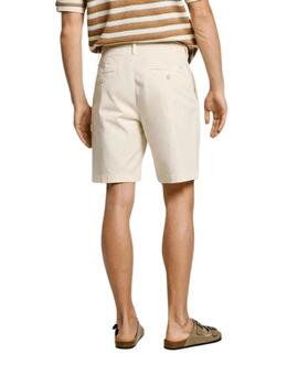 Pepe Jeans  Regular Chino Short Ivory White