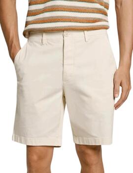 Pepe Jeans  Regular Chino Short Ivory White