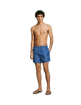 Pepe Jeans  Patchwork Swimshort Regal Blue