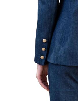 Hongo Chaqueta Denim oscuro