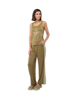 Mercedes De Miguel Pantalon Punto Elda Camel