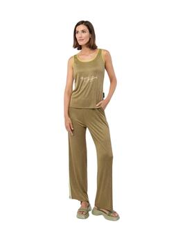 Mercedes De Miguel Pantalon Punto Elda Camel