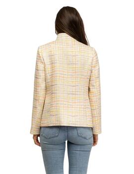 Fashion Chaqueta Garfio Beige