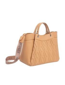 Armani Shopping Bag Camel Rose