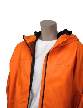 SIOSI Cazadora Naranja de cuero Helm Sena
