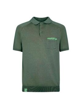 Markup Polo Verde manga corta