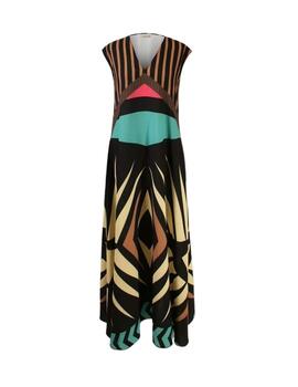 PAROLE Vestido Estampado Atacama Multicolor