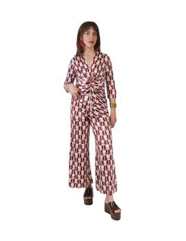 PAROLE Pantalón Palazzo estampado Damas rojo