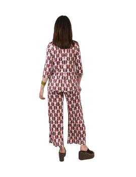 PAROLE Pantalón Palazzo estampado Damas rojo