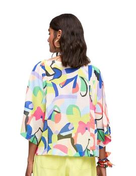 Aldo Martins Jersey Claro estampado multicolor