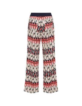 Brax Pantalón estampado Rojo Style Maine