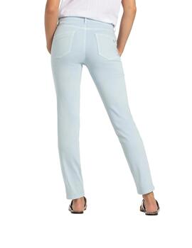 Cambio Pantalón Azul claro Piper Cropped Seam Sky