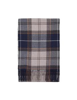 Barbour Bufanda Galingale Tartan Azul y gris