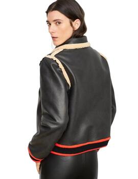 Aldo Martins Cazadora Perote Negro Camel Reversibl