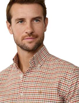 Hackett Camisa Tricolor cuadros