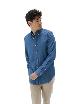 El Pulpo Camisa Casual Denim Stone Azul Medio