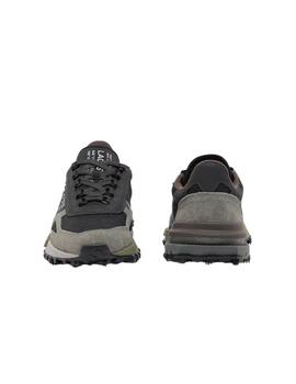 Lacoste Zapatillas de hombre Elite Active Negras