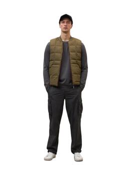 Ecoalf Chaleco Lister Vest Reversible Safari rojo