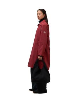 Ecoalf Abrigo Marins Rojo velvet