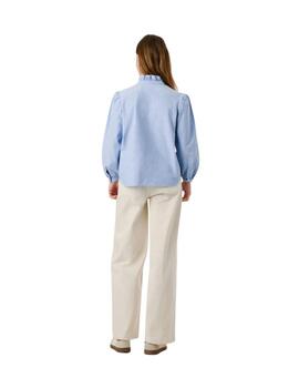 Pepe Jeans Camisa Nady Azul con volante