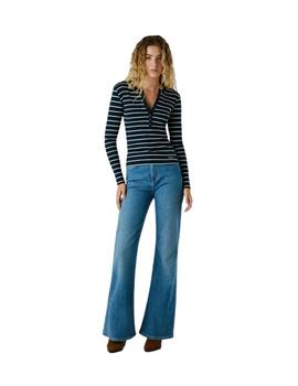 Pepe Jeans Camiseta Brana Azul marino de rayas