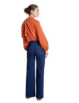 Alba Conde Blusa Naranja