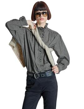 Alba Conde Blusa Negra