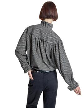Alba Conde Blusa Negra