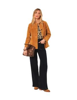 Indi & Cold Blusa cuello mao Beige