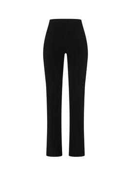 Mac Pantalones Flare Black