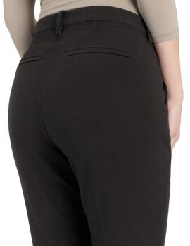 Mac Pantalones Chino Turn Up Black