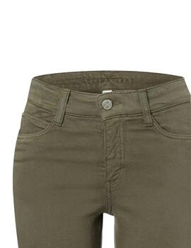 Mac Pantalones Dream Cropped Cropped Olive Night P