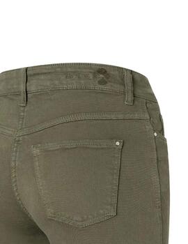 Mac Pantalones Dream Cropped Cropped Olive Night P