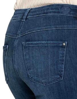 Mac Pantalones Dream Boot Cobalt Authentic Wash