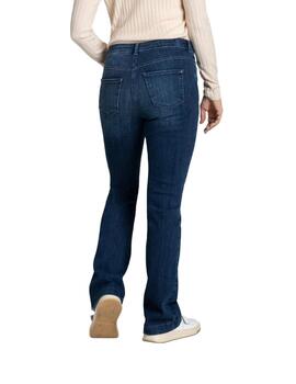 Mac Pantalones Dream Boot Cobalt Authentic Wash