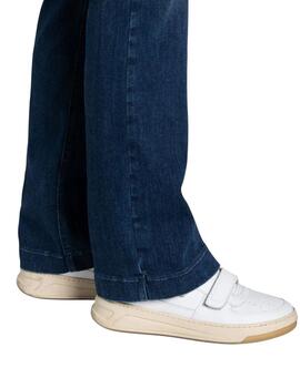 Mac Pantalones Dream Boot Cobalt Authentic Wash