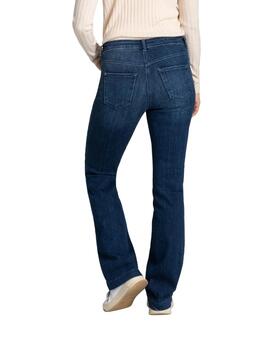 Mac Pantalones Dream Boot Cobalt Authentic Wash