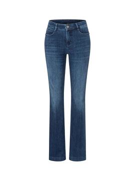 Mac Pantalones Dream Boot Cobalt Authentic Wash